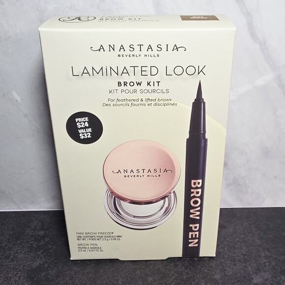 Anastasia New Laminated Look Brow Kit in soft brown - Picture 3 of 9